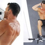 Iron gym upper body workout bar