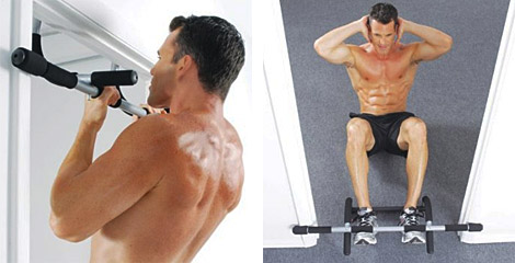 Iron gym upper body workout bar
