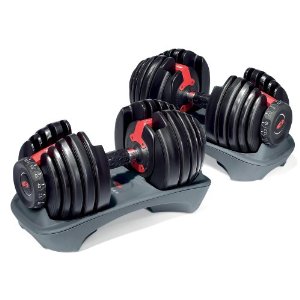 Bowflex dumbbells