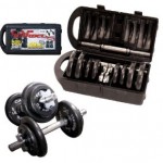 40-pound dumbbell set